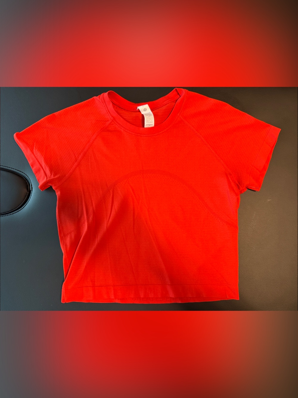 lululemon cropped swiftly short sleeve shirt